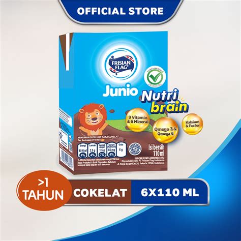 Jual Frisian Flag Junio UHT Chocolate Ml X Pcs Shopee Indonesia