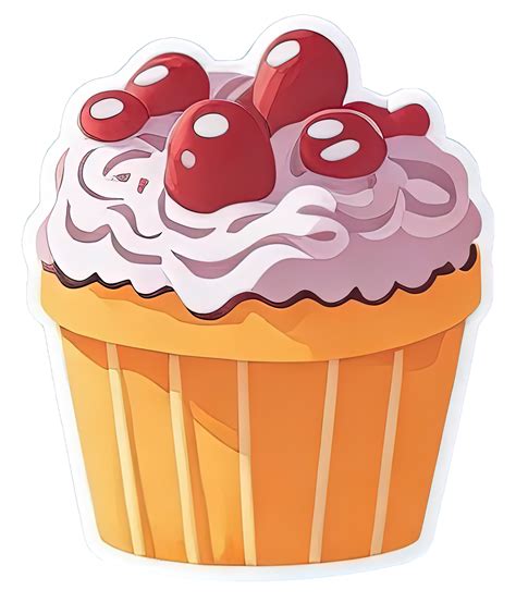 Sweet Cake Cartoon Illustration 24217696 Png