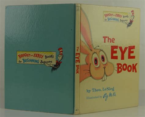 The Eye Book By Dr Seuss 1st Edition 1968 From Bookbid Rare Books