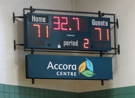 Scoreboard Man Basketball Scoreboards Corner Mounting Nevcothe