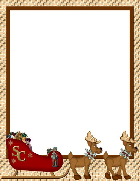 Christmas 1 Free Template Downloads Christmas Note Paper