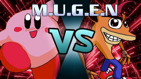 Mugen Battle Request Kirby N1000sh Kirby Vs Crash N1000sh Crash
