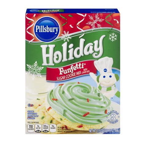 Pillsbury perfectly pumpkin premium cookie mix, 17.5 oz. Pillsbury Christmas Cookies Walmart - Vegan Sugar Cookies ...
