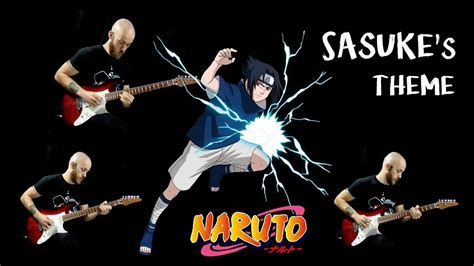 Naruto Sasukes Theme First Series Guitar Bass Cover Youtube