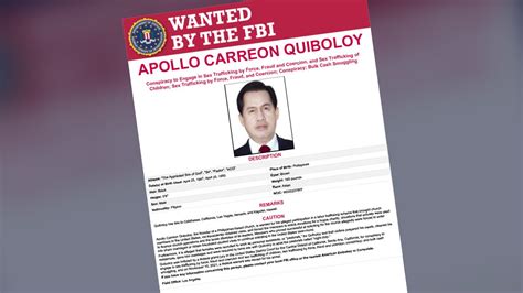 Quiboloy 2 Associates On Fbis Most Wanted List Pinoyfeeds