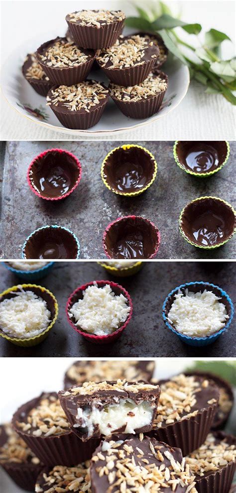 Homemade Coconut Mounds Cups Erren S Kitchen In Desserts