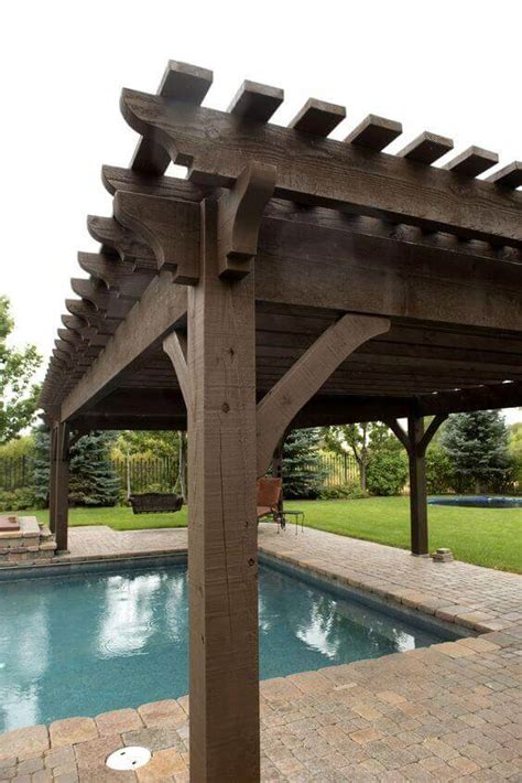 37 Great Pergola Pool Designs To Achieve Balanced Outdoor Spaces
