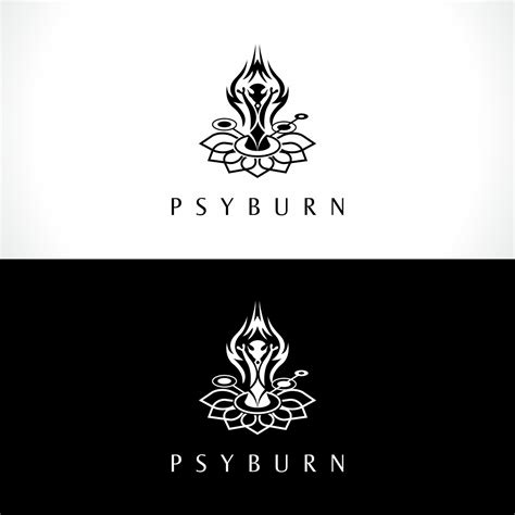 Burning Man Psytrance Online Community Logo 19 Logo Designs For