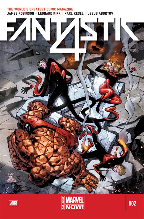 Fantastic Four 2014 2 Comic Issues Marvel