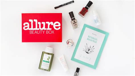 the november 2016 allure beauty box allure