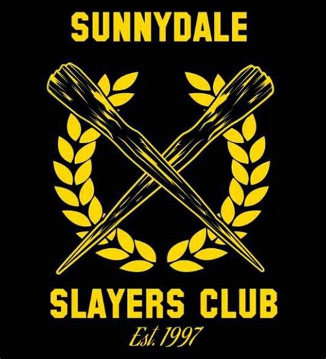 This is about the dumbest thing joss ever wrote. SUNNYDALE SLAYERS CLUB | Buffy the vampire slayer, Slayer ...