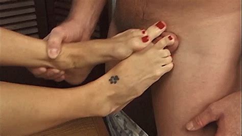 Tip Toe Through His Two Hips Clip 2 Classic Foot Fetish Clips4sale