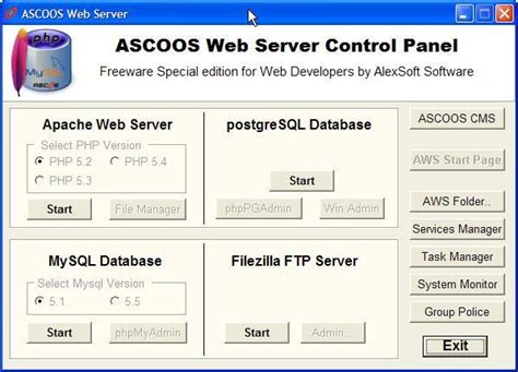 Standalone Web Server Windows Quyasoft