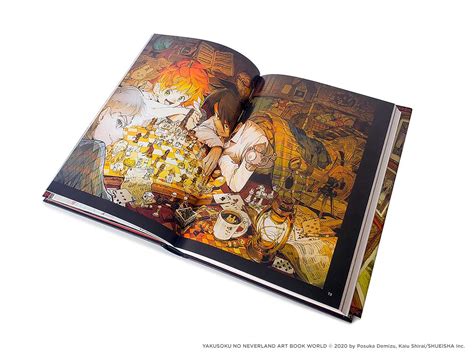 The Promised Neverland Art Book World Book By Kaiu Shirai Posuka