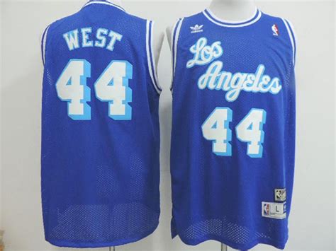 These uniforms have been teased for a while but based on this leak, it appears as though they are finally almost here. Los Angeles Lakers #44 Jerry West Blue Hardwood Classic ...