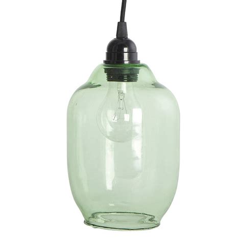 Green Glass Lamp Shade By Idyll Home