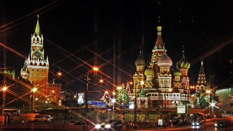 Download Wallpaper 1920x1080 Moscow Russia Red Square Sky River