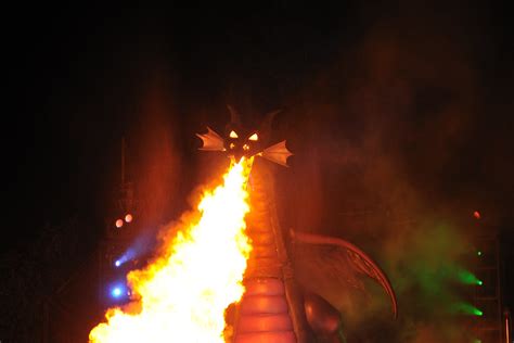 Fire Breathing Dragon Michael Saechang Flickr