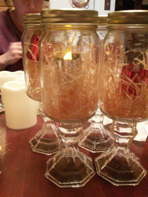 Pin By Brandy Webb On Autumn Weddings Mason Jar Wine Glass Mason Jar