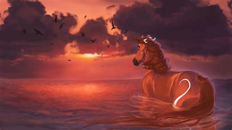 Animated Horse Water 2K - Free Live Wallpaper - Live Desktop Wallpapers