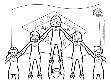 Arkansas Razorbacks Football Coloring Pages Coloring Home Pages