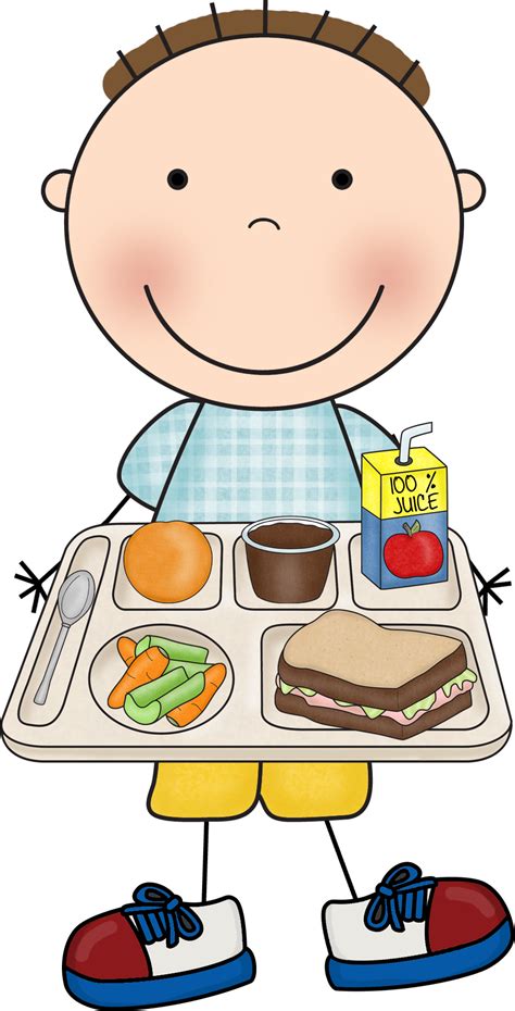 Cute Kids Clipart Lunch Clipground
