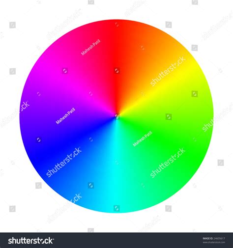 Vector Color Spectrum Wheel 24605617 Shutterstock