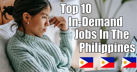 10 in demand jobs philippines 2022 no experience needed