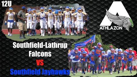 12u Southfield Lathrup Falcons Vs Southfield Jayhawks Youtube