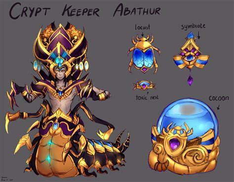 Artstation Cryptkeeper Abathur Fan Concept Skin Heroes Of The Storm