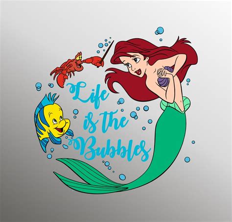 Ariel svg Little Mermaid svg svg file for cricut Life In | Etsy