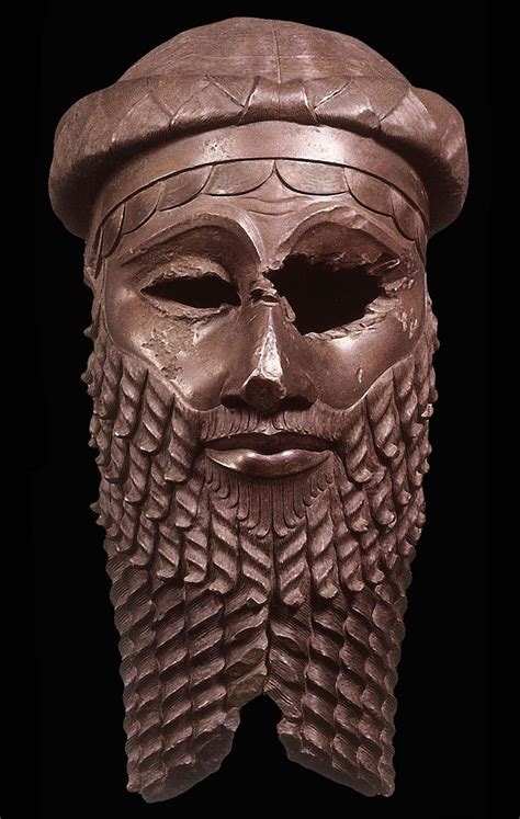 Head Of Akkadian Ruler Date 2250 2200 BCE Location Nineveh Culture