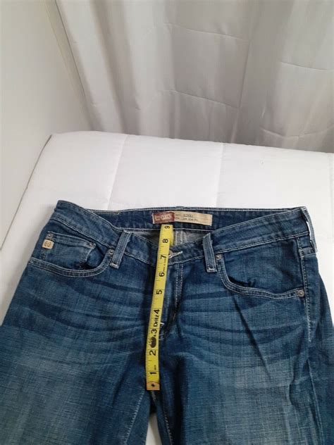 Big Star Rikki Low Rise Straight Leg Crop Jeans Medium Wash Size Ebay
