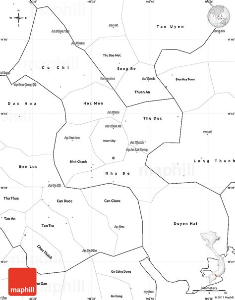 Blank City Map Template