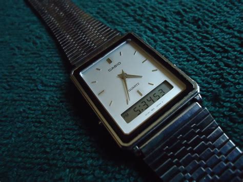 Si eres un amante de la marca casio y conoces bien la importancia de la calidad y cuidado en la fabricación los relojes casio disponibles en joyasyrelojesonline.es:. Casio Ana-digi Reloj Vintage Años 80s - $ 1,800.00 en ...