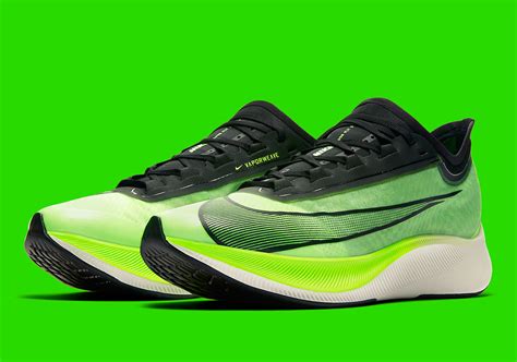 I wanted to try the nike zoom fly 3 out of curiosity. Nike Zoom Fly 3 Electric Green AT8240-300 Release Date ...