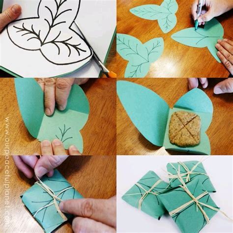 Leaf Wrappings Leaf Template Lembas Bread Hobbit Party
