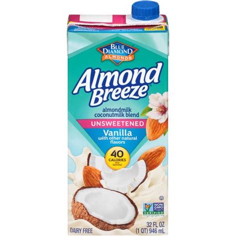 Almond Breeze Unsweetened Almond Milk Vanilla
