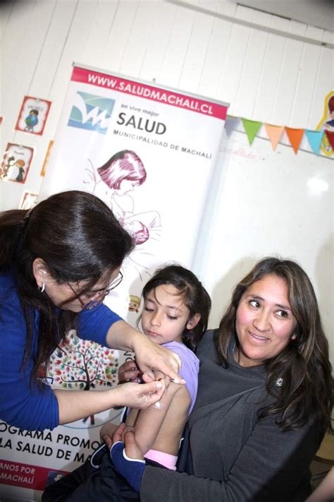 Salud Machalí Salud Machalí Comenzó La Vacunación Escolar 2018 Junto A