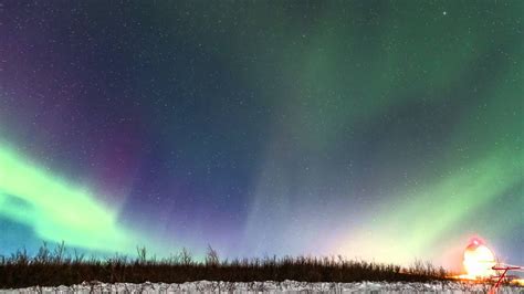 Aurora Borealisnorthern Lights Time Lapse Full Hd Youtube