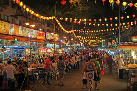 Join me for a walk around. Jalan Alor, entire street dedicated to cheap hawker food ...