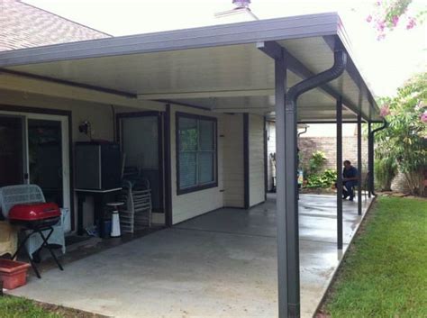 Pictured Below Is An 11 X 36 Aluminum Patio Cover With Three Fan Beams In The Roof Panels