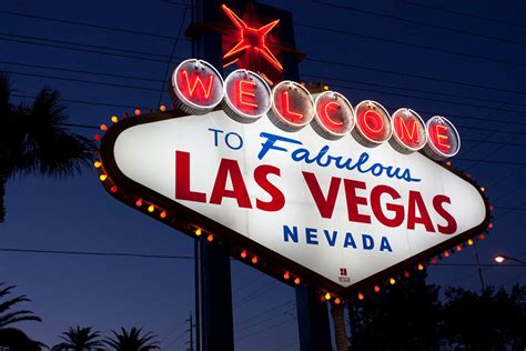 Welcome To Fabulous Las Vegas Sign Logo Design Love