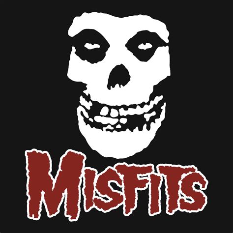 The Misfits Classic Skull Logo T Shirt