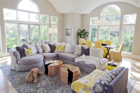 Get Yellow And Grey Living Rooms Png Kkirzer