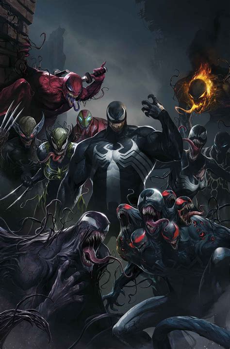 Edge Of Venomverse N°1 Variant Par Francesco Mattina Venom Comics