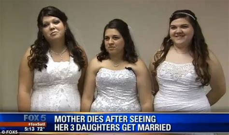 Heartbreaking Triple Wedding Held In Honor Of Dying Mom Bridalguide