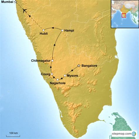 Map of karnataka with state capital, district head quarters, taluk head quarters, boundaries, national highways it has all travel destinations, districts, cities, towns, road routes of places in karnataka. Hampi & Historic Karnataka, South India Private Tour | Corinthian Travel