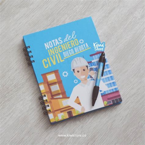 Cuaderno Para Ingeniero Eléctrico Agenda Personalizada Para Ingeniero