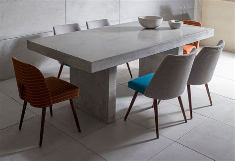 This Dining Table Is A Perfect Blend Of Stylish And Comfortable A Beautiful Piece Of Concrete